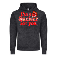 Vintage Black im a sucker for you valentines the day Vintage Hoodie - NancyCooperArtShop