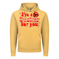 Vintage Mustard im a sucker for you valentines the day Vintage Hoodie - NancyCooperArtShop
