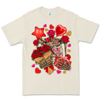 Bone valentines day skeleton Premium Tee - NancyCooperArtShop