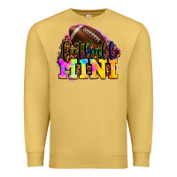 Antique Gold football mini Premium Sweatshirt - OliviaCreatesArt