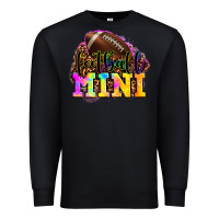 Black football mini Premium Sweatshirt - OliviaCreatesArt