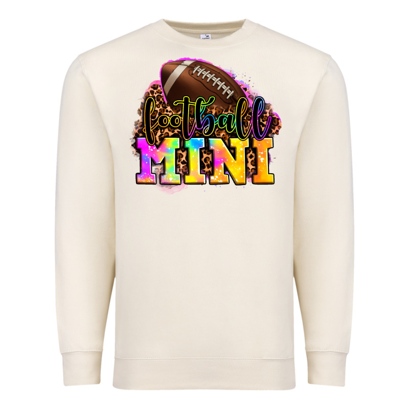 Football Mini Premium Sweatshirt by OliviaCreatesArt | Teevron