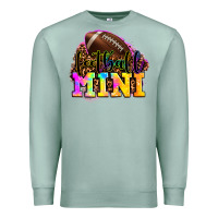 Seafoam football mini Premium Sweatshirt - OliviaCreatesArt