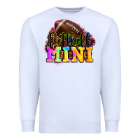 White football mini Premium Sweatshirt - OliviaCreatesArt