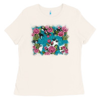 Bone v.drose glitter cowhide Ladies Tee - AdoDesignShop