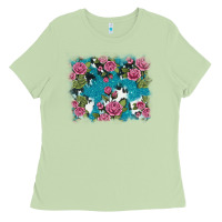 Matcha v.drose glitter cowhide Ladies Tee - AdoDesignShop