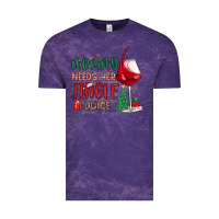 Cloud Purple mommy needs her jingle juice Vintage Tee - MaliasSmallBusiness