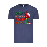 Vintage Denim mommy needs her jingle juice Vintage Tee - MaliasSmallBusiness