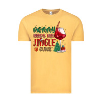 Vintage Mustard mommy needs her jingle juice Vintage Tee - MaliasSmallBusiness