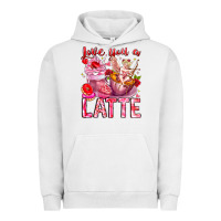 Pigment Lunar Rock Love You Latte Valentine Cupid Urban Hoodie - CowhideDigitalArt