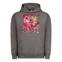 Pigment Tornado Love You Latte Valentine Cupid Urban Hoodie - CowhideDigitalArt