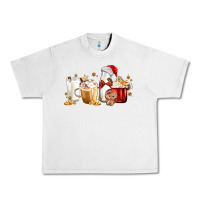 Lunar Rock Christmas Milk and Cookie Latte Coffee Cups Urban Heavy Tee - MaliasSmallBusiness