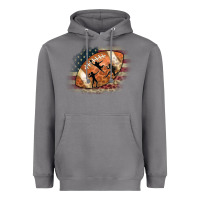 Storm American Football Flag Players Heavyweight Hoodie - CowCowDesign