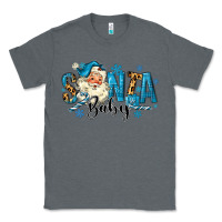 Charcoal Heather Santa Baby Christmas Classic Tee - MaliasSmallBusiness