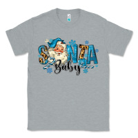 Heather Grey Santa Baby Christmas Classic Tee - MaliasSmallBusiness