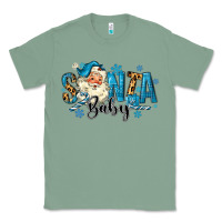 Sage Santa Baby Christmas Classic Tee - MaliasSmallBusiness