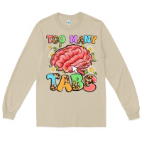 Mushroom too many tabs Long Sleeve Tee - Artiststas