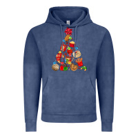 Vintage Denim mexican christmas tree Vintage Hoodie - MaliasSmallBusiness