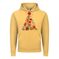 Vintage Mustard mexican christmas tree Vintage Hoodie - MaliasSmallBusiness