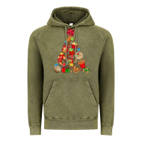 Vintage Olive mexican christmas tree Vintage Hoodie - MaliasSmallBusiness