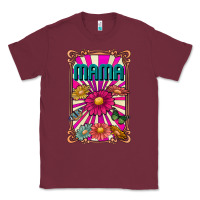 Burgundy mama Classic Tee - CowhideDigitalArt