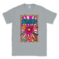 Heather Grey mama Classic Tee - CowhideDigitalArt