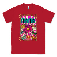 Red mama Classic Tee - CowhideDigitalArt