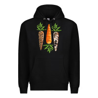 Black Easter carrot Easter Day Premium Hoodie - CowGirlArtShop