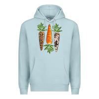 Blue Mist Easter carrot Easter Day Premium Hoodie - CowGirlArtShop