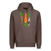 Coffee Easter carrot Easter Day Premium Hoodie - CowGirlArtShop