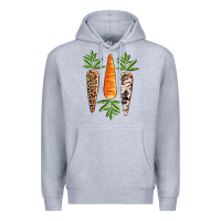 Heather Grey Easter carrot Easter Day Premium Hoodie - CowGirlArtShop