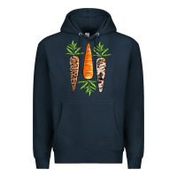 Navy Easter carrot Easter Day Premium Hoodie - CowGirlArtShop