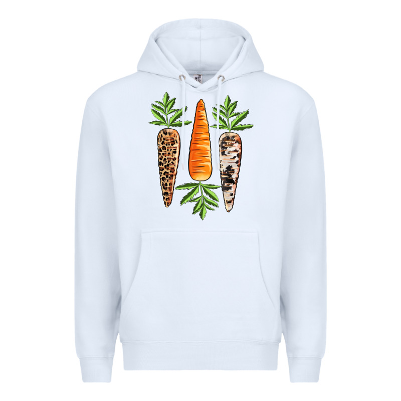 Easter Carrot Easter Day Premium Hoodie by CowGirlArtShop | Teevron