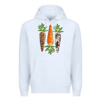 White Easter carrot Easter Day Premium Hoodie - CowGirlArtShop