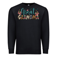 Black great grandma Premium Sweatshirt - OliviaCreatesArt