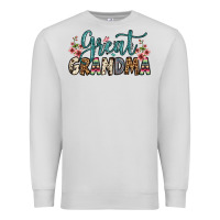 Dove Grey great grandma Premium Sweatshirt - OliviaCreatesArt