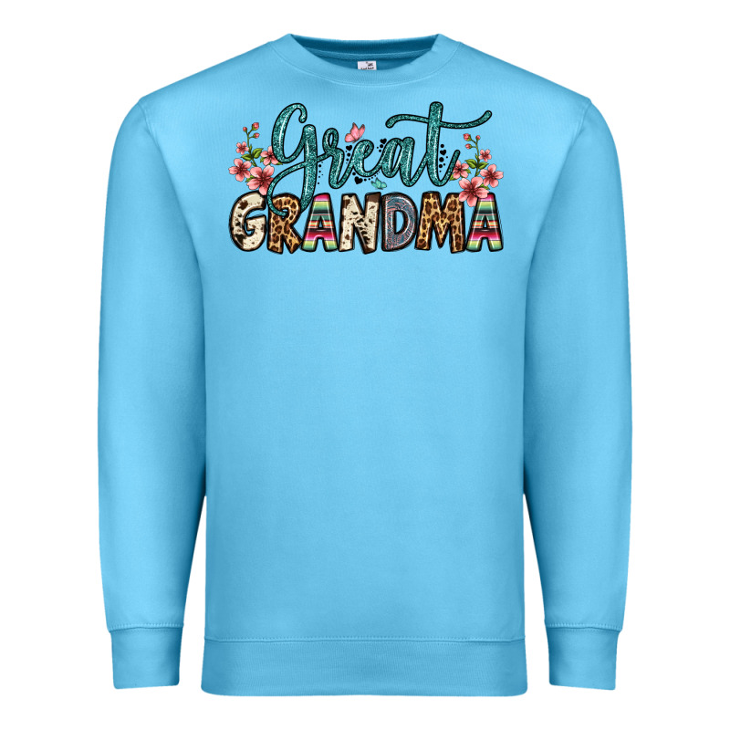 Great Grandma Premium Sweatshirt by OliviaCreatesArt | Teevron