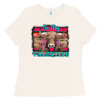 Bone be my valentine with cow Ladies Tee - AdoDesignShop