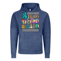 Vintage Denim team second grade Vintage Hoodie - NancyCooperArtShop
