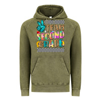 Vintage Olive team second grade Vintage Hoodie - NancyCooperArtShop