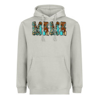 Moon Dust Mama Turquoise Tooled Heavyweight Hoodie - CowCowDesign