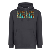Smoke Mama Turquoise Tooled Heavyweight Hoodie - CowCowDesign
