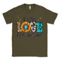 Army Green For The Love Of Sunshine Classic Tee - MaliasSmallBusiness