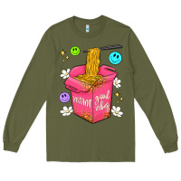 Army Green instant good vibes Long Sleeve Tee - Artiststas