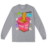 Heather Grey instant good vibes Long Sleeve Tee - Artiststas