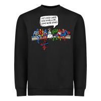Black Superheros Heavyweight Sweatshirt - Bettercallsaul
