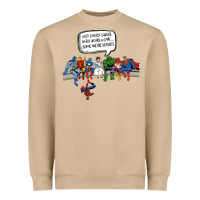 Mushroom Superheros Heavyweight Sweatshirt - Bettercallsaul