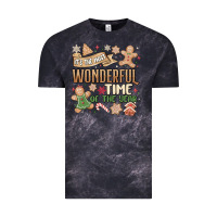 Cloud Black wonderful time Vintage Tee - MaliasSmallBusiness