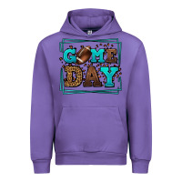 Tulip Game day American Football leopard frame Urban Hoodie - LillyAllenDesigns