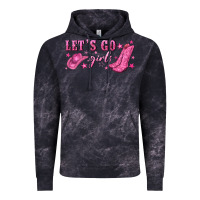 Cloud Black lets go girls Vintage Hoodie - NancyCooperArtShop